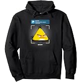 Angry Birds Chuck Security Meme Pullover Hoodie