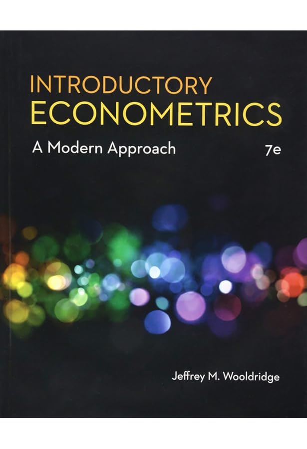 Econometric Analysis: 9780134461366: Economics Books @ Amazon.com