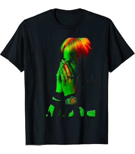 Amazon.com: Billie Eilish T Shirt Illustration Official Unisex