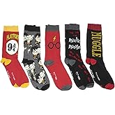 Hyp Harry Potter Hogwarts Muggle Crew Socks 5 Pair Pack