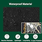 umboom 3 Pack Chef Apron Black Waterproof for Men Women Adjustable 3 Pocket view 3