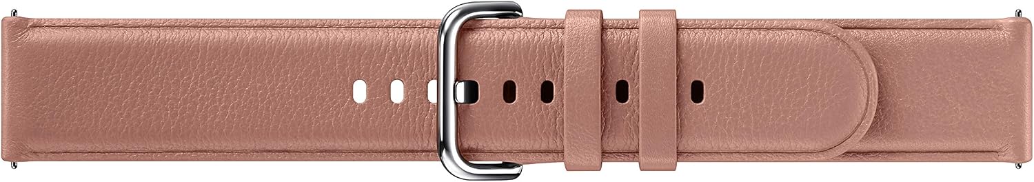 Samsung Galaxy Watch Active2 leather strap, ET-SLR82MPEGWW , Pink, 20 mm - Image 4