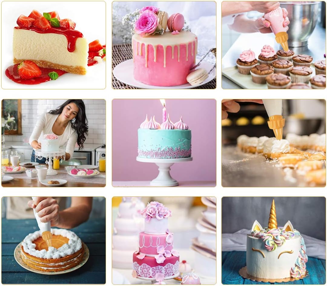 Pour Decoration De Gateaux Creme Et Glacage Douille Patisserie Decoration Poche A Douille Patisserie 28 Pieces Reutilisable Sacs A Douille Diy Kits Bluelves Douille Patisserie Ustensiles A Patisserie Patisserie Centroarco Com