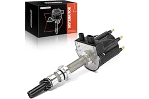 A-Premium Ignition Distributor with Cap and Rotor Compatible with Chevrolet Camaro, Cavalier, Citation II & Buick Skylark & C