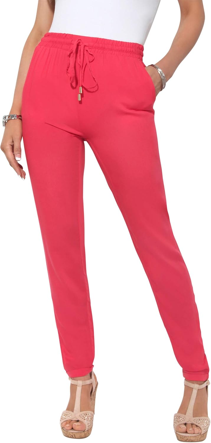 ladies tapered pants