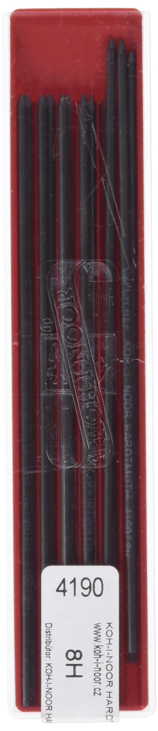 KOH-I-NOOR Graphite Lead for 2mm Diameter 120mm 8H Mechanical Pencil