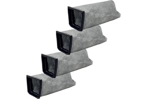 AGUNION 4 PCS CH30000 Cloth Bag Replacement for Hoover Porta Power Swingette S1015 S1029 and CH30000 Commercial Canister Vacuum, Replace Part 43662023