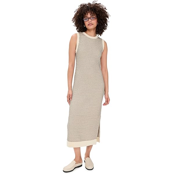 Varley Women's Dwight Tank Knit Dress, Black, S at Amazon Women's Clothing  store