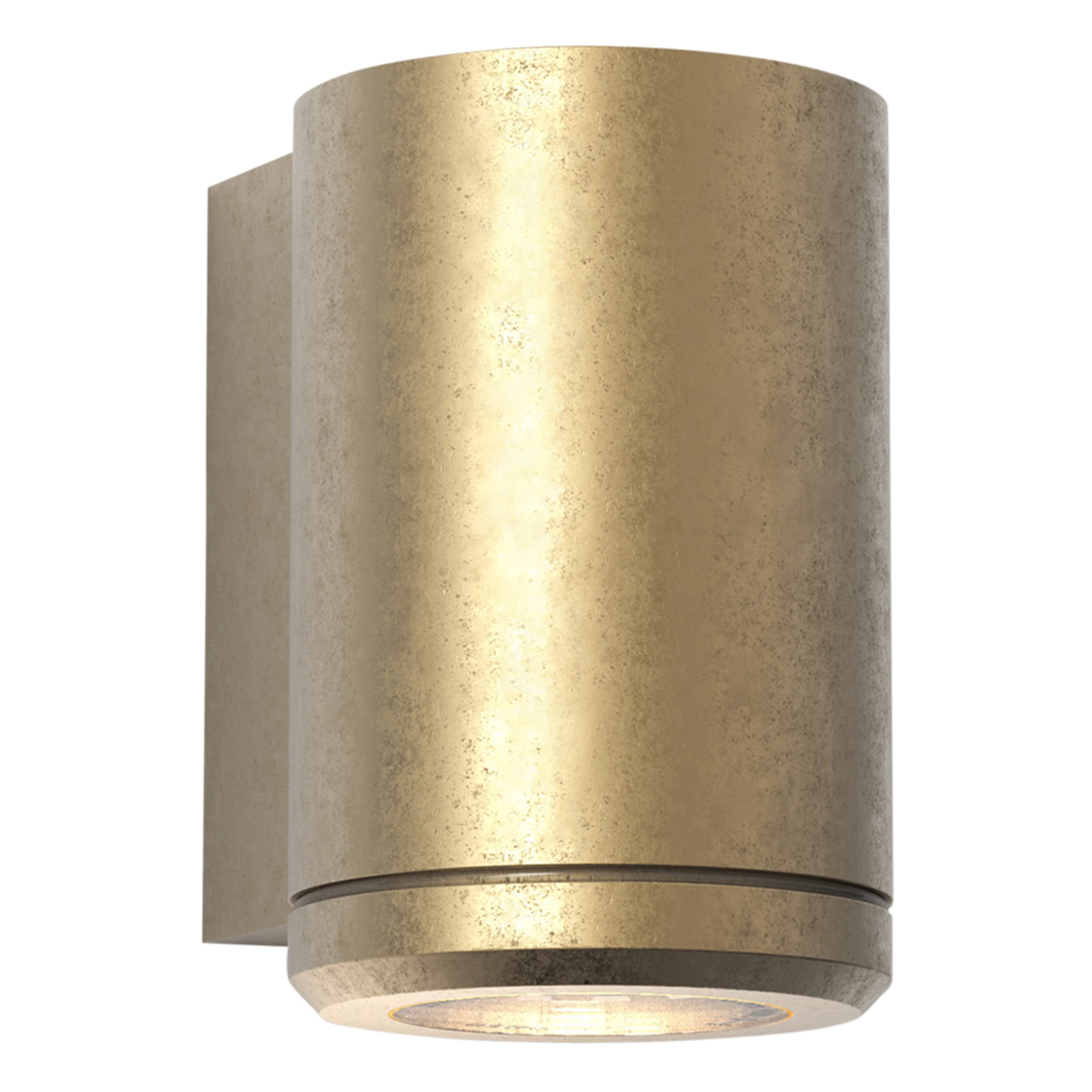 Astro Jura Single Outdoor Wall Light - IP44 Rated - (Solid Brass), GU10 Lamp, Designed in Britain - 1375009 - 3 Years Guarantee