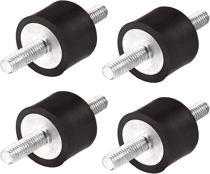 4pcs M8 30 * 20 Anti Vibration Rubber Bobbin Mounts Isolator