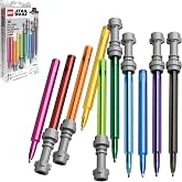 IQ LEGO Star Wars Lightsaber Gel Pen 10 Pack - 53116 | Refillable
