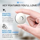 Keple M10 Flat Penny Washer Pack of 5 Zinc Plated Alloy Steel 10mm x 30mm view 2