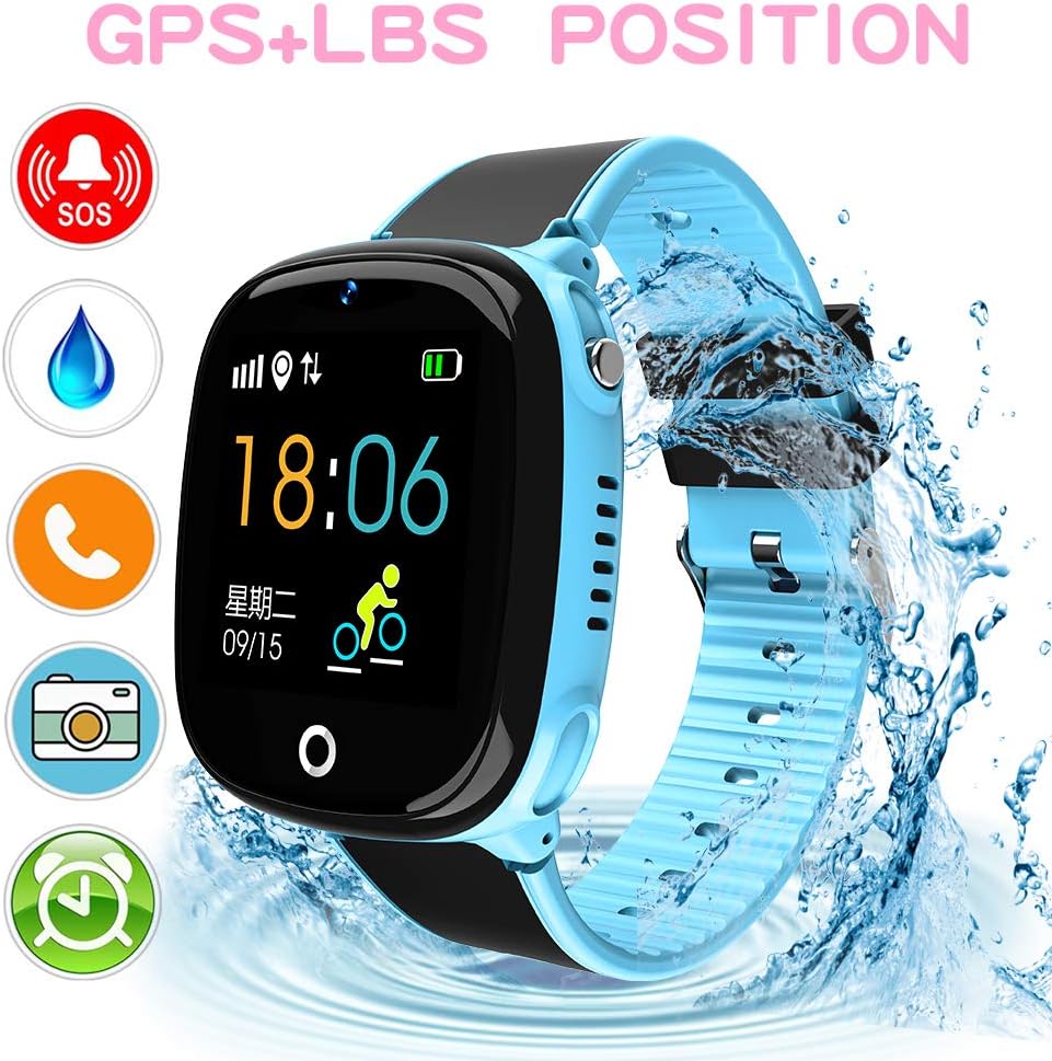 child safety gps tracker smart watch