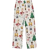 Ollabaky Pajama Pants Long Sleep Bottoms Pjs Lounge Pants with Pockets