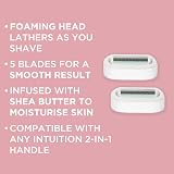 Wilkinson Sword Intuition 2-in-1 Ultra Moisture Refill Blades 3pk for Razors view 2
