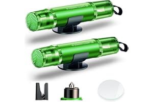 COFSODI Emergency Seat Belt Cutter and Glass Breaker. Emergency Car Tool. Perfect Car Seatbelt Cutter and Window Breaker. Car Hammer Seatbelt Cutter Window Breaker Emergency Escape Tool 2PCS