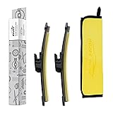 (Pack of 2) Rear Wiper Blade Set Replacement for