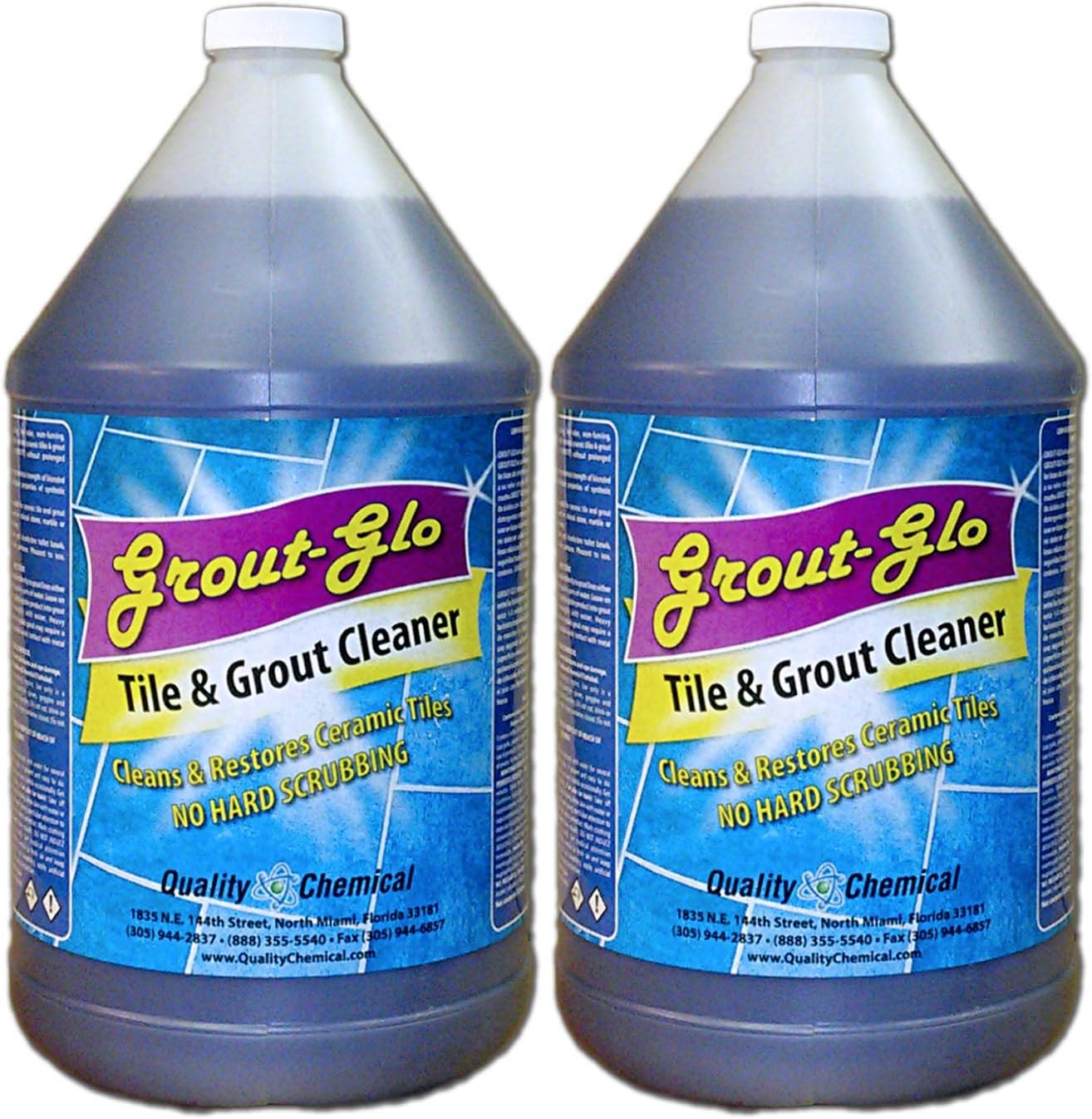 Grout Glo HeavyDuty Acid Restroom Tile, Grout and Fixture Cleaner