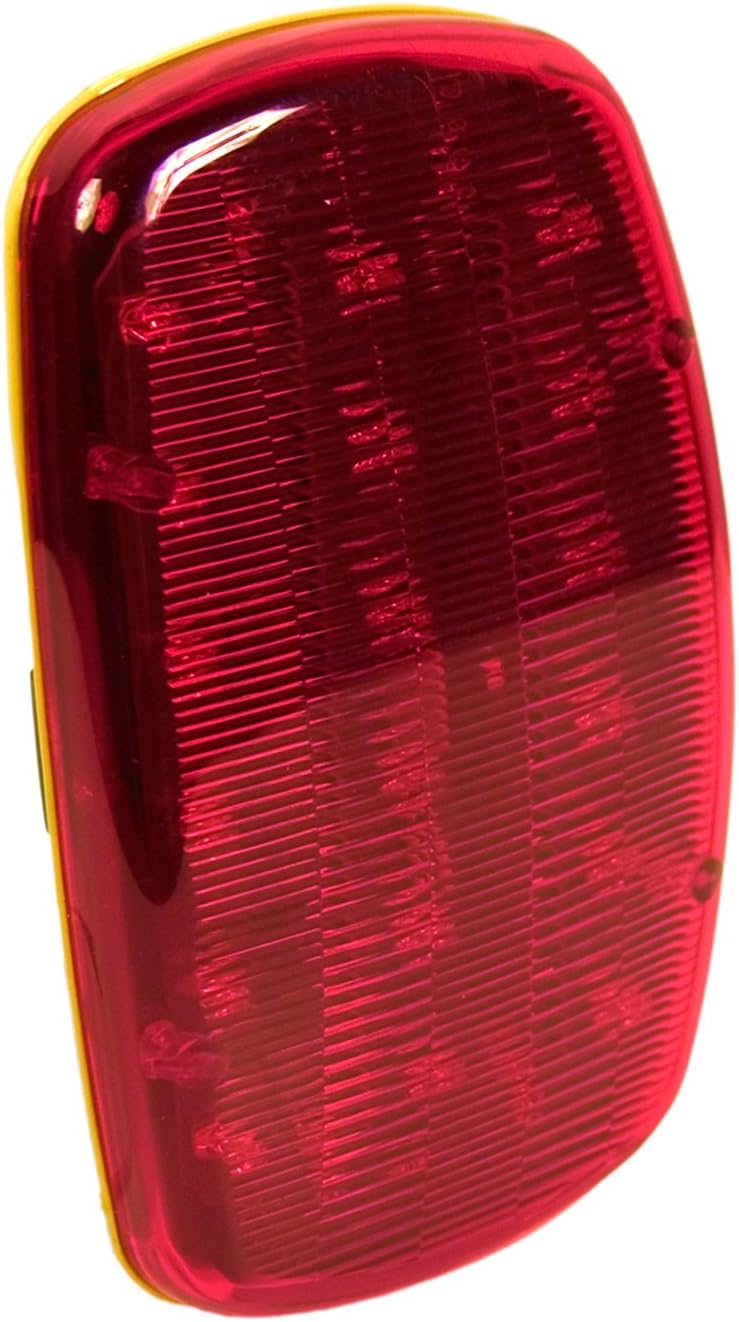 Blazer International Trailer & Towing Accessories Amber Beacon Blazer C6350-12 LED Red Magnetic Emergency Light-12 Pack