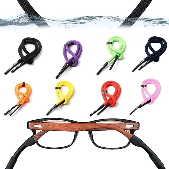 8 Pcs Floating Sunglasses Straps, Universal Sunglass Eye