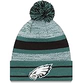New Era Unisex-Adult NFL Official Sport Knit Classic Cuffed Knit Pom Beanie Hat