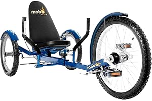 Mobo Triton Pro Adult Tricycle for Men & Women. Beach Cruiser Trike. Pedal 3-Wheel Bike