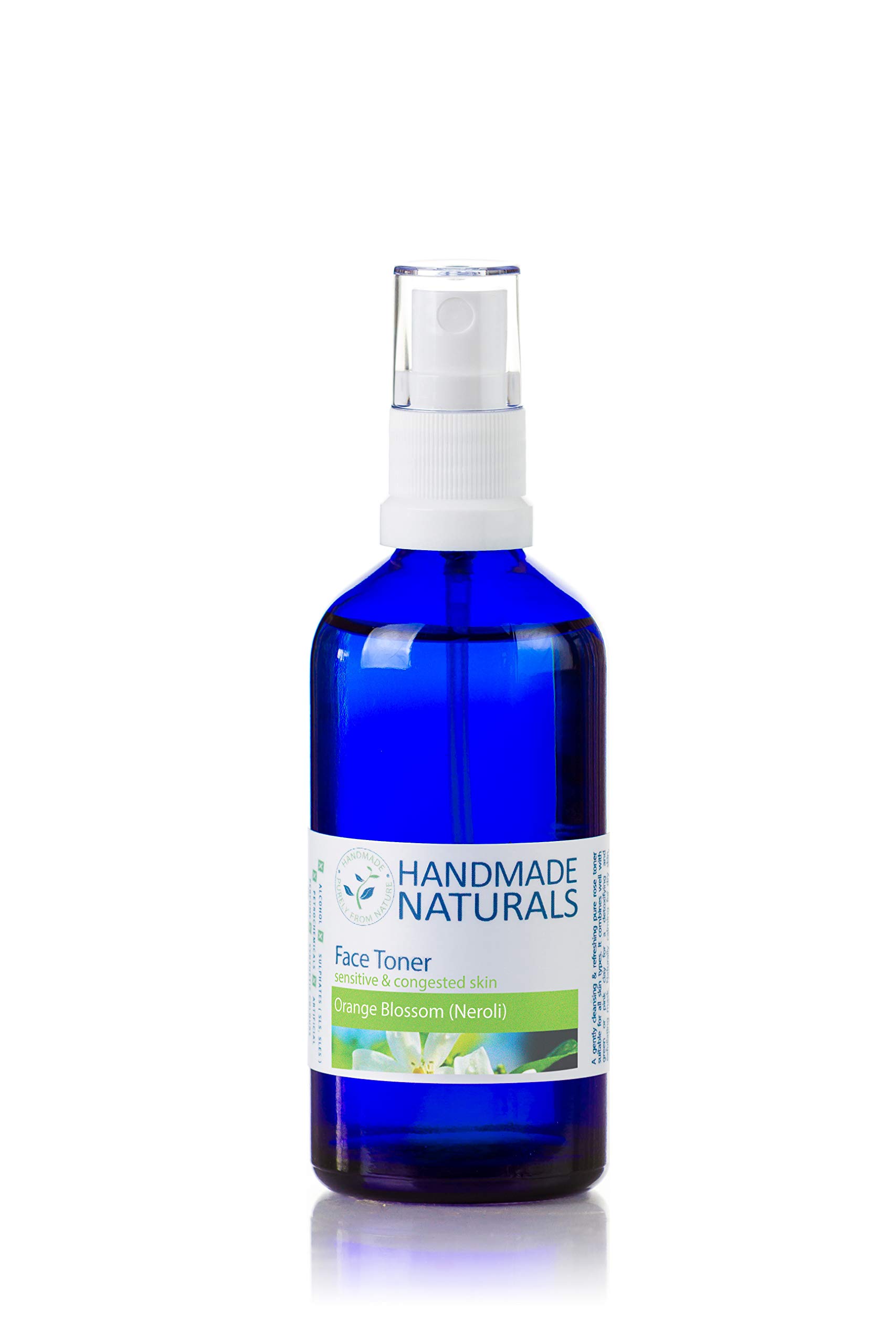 Handmade Naturals Orange Blossom (Neroli) Face Toner, Clear
