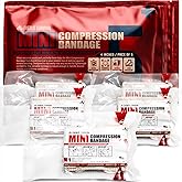 EVERLIT Mini 4 x 6 Inch Emergency Bandage Compression Trauma Pressure Wound Dressing Sterile Vacuum-Sealed for Bleeding Control, Gun Shot, Medical Kit, First Aid IFAK (5)