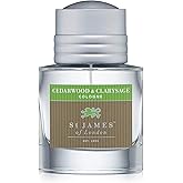 St James of London Cedarwood & Clarysage Cologne, 1.69 Fl Oz