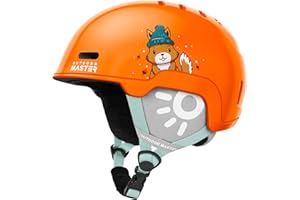 OutdoorMaster Kids Snowboarding Helmet for Boys & Girls - Durable PC Shell, EPS Foam & 12 Cooling Vents, Adjustable Dial Fit
