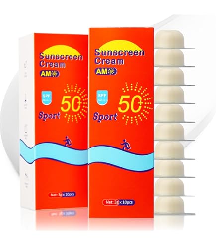 Amazon.com: Pack of 20 Sunscreen, SPF46 PA+++ Moisturizing
