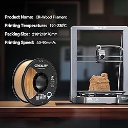 Creality Wood PLA Filament, 3D Printing PLA