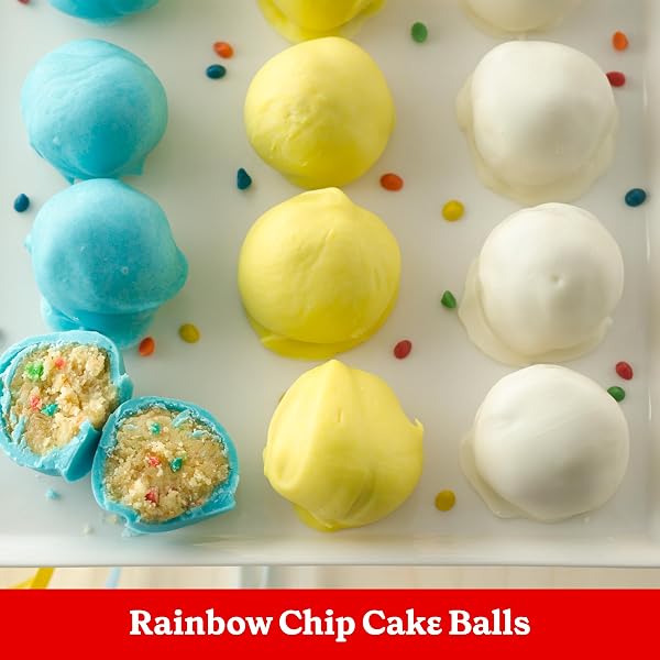 BETTY CROCKER DELIGHTS SUPER MOIST PARTY RAINBOW CHIP CAKE MIX, 13.25 OZ