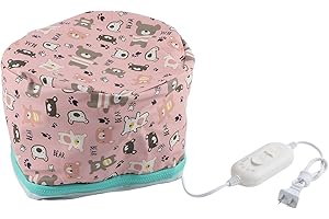 Hair Steamer Cap, 3 Gears Adjustable Electric Hair Heating Oil Treatment for Family Personal Care