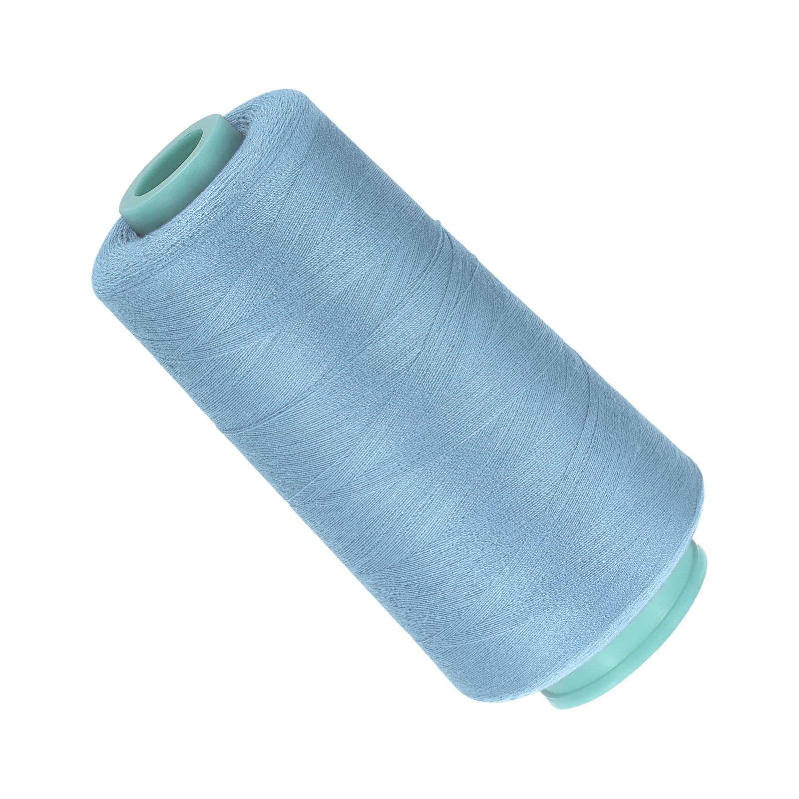 Kozelo Polyester Sewing Thread -[0.2mm (40s/2) x 3000 Yards] Extra Long Bonded All-Purpose Sewing Thread for Hand Stitching Sewing Machine Use|Polyester, Light Blue