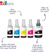 Epson EcoTank 664 Genuine Ink Bottle Multipack Black view 3