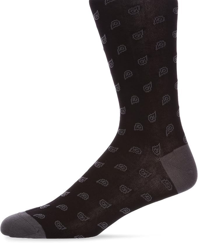 Pretty Green Men's Paisley Socks, Black, One Size Amazon.co.uk Clothing