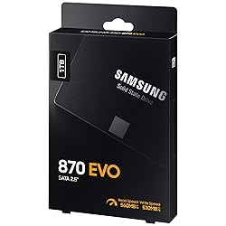SAMSUNG 870 Evo 1TB 2.5in SATA III Internal Solid