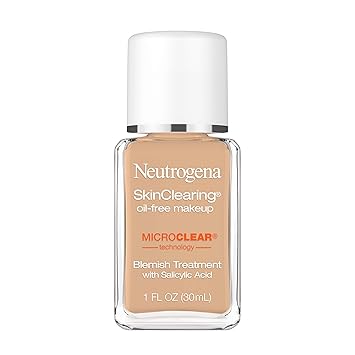 neutrogena salicylic acid foundation