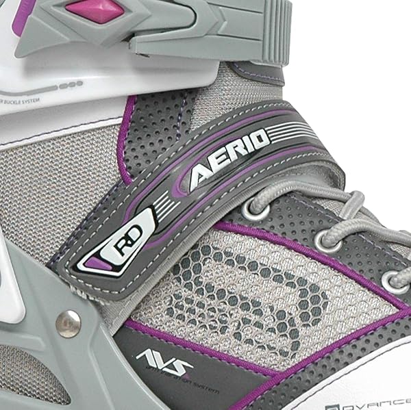 ROLLER DERBY AERIO Q-60 WOMEN’S INLINE SKATES, PURPLE, SIZE 7