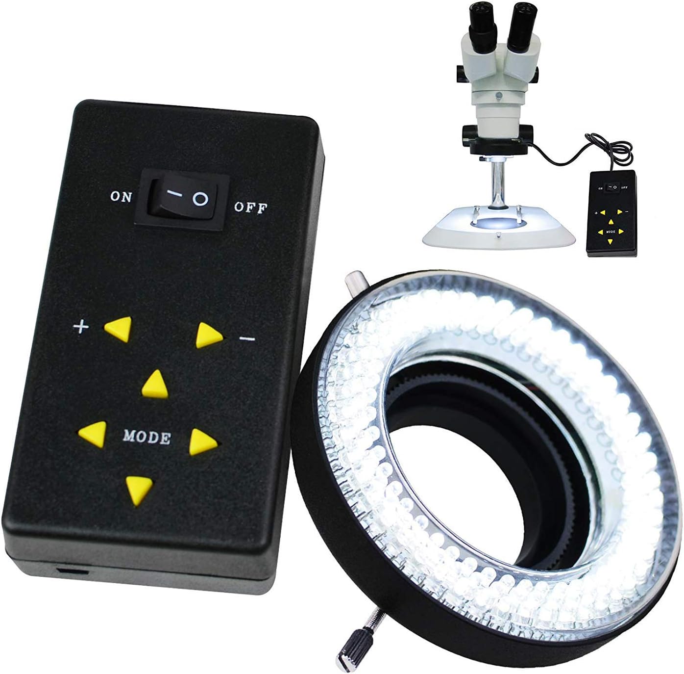 144 Led Ring Light 40250mm Working Distance Ring Light