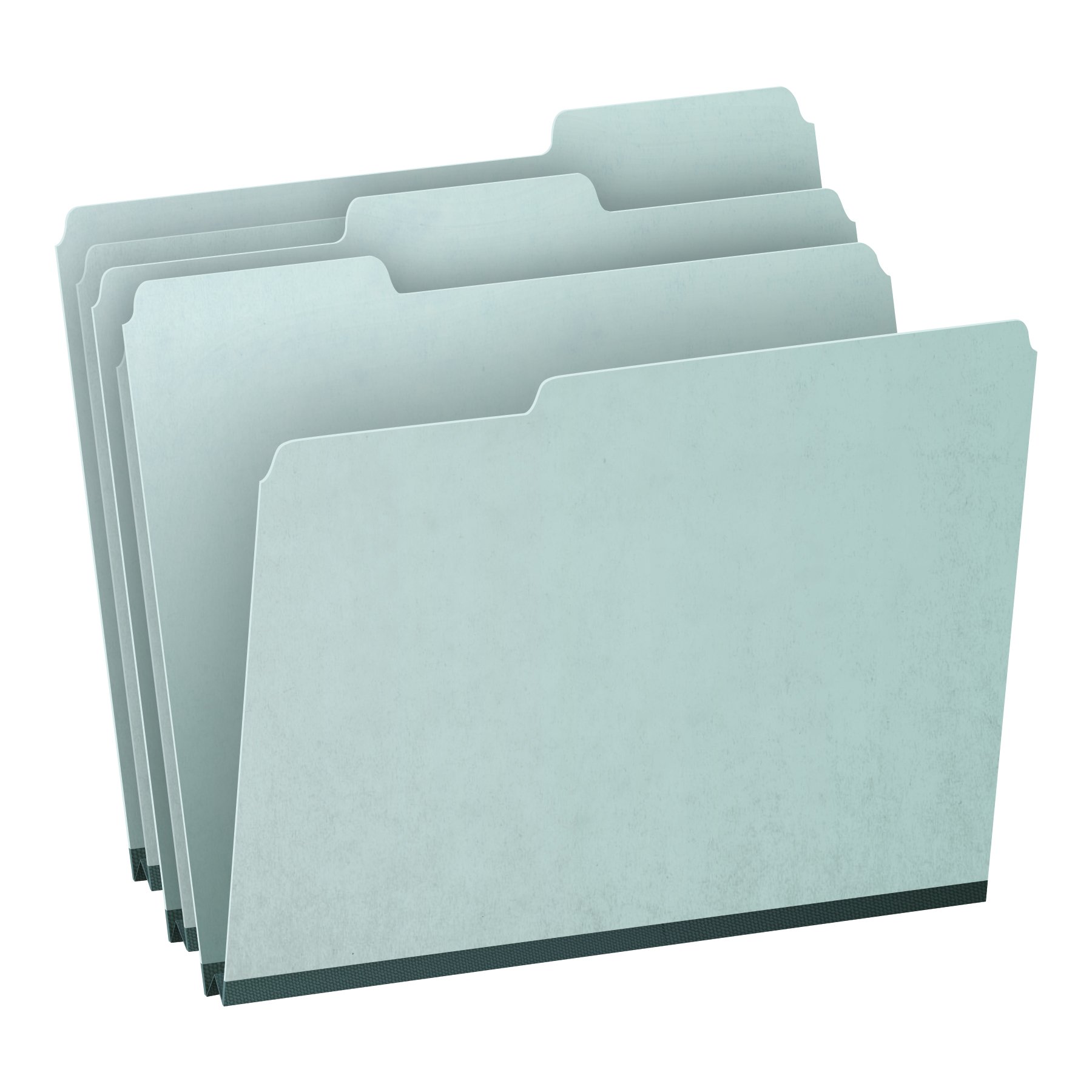 Pendaflex 1" Expansion Pressboard File Folders with 1/3 Cut Tab, Letter, Blue, 25/Box (9200T 1/3)