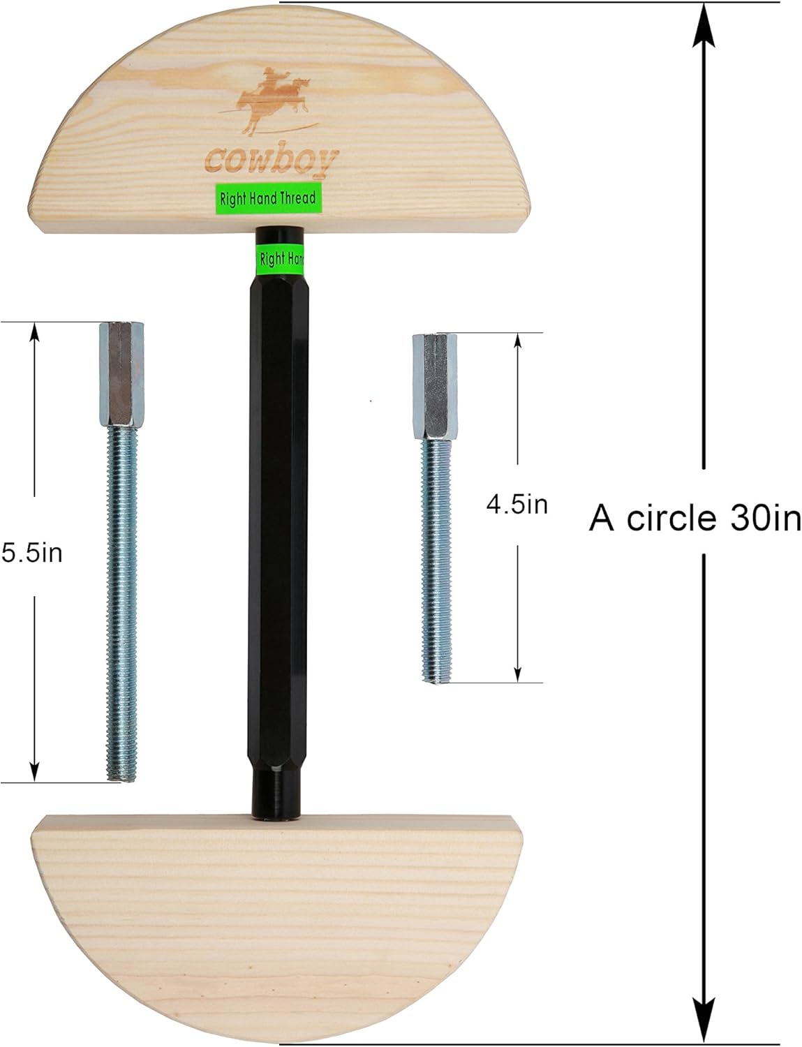Cowboy Pant Stretcher-Heavy Duty-Easy to Use-Instant Stretch-30 to 59" Stretch Range: Home & Kitchen