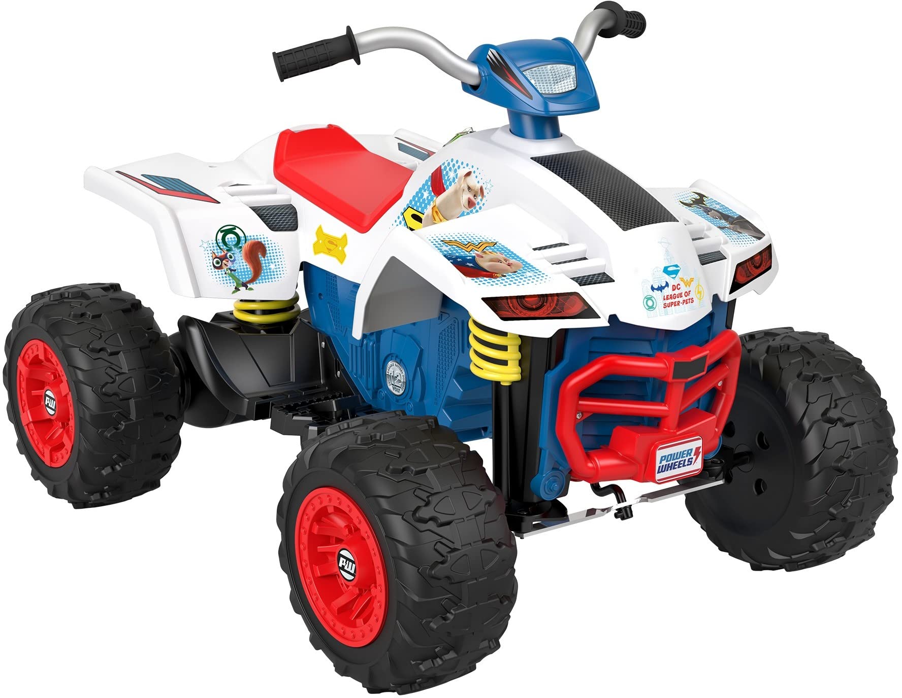 Photo 1 of **** PARTS ONLY **** Power Wheels DC League of Super-Pets Ride-On Toy, Racing Atv, Battery Powered Vehicle for Preschool Kids Ages 3-7 Years
