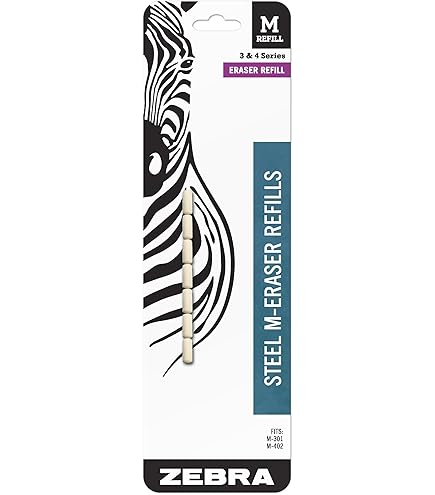 Zebra Pen F-Series - Recambio Para Bolígrafo De Acero Inoxidable, Punta