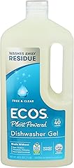 ECOS Free and Clear Automatic Dishwasher Gel, 40 fl oz
