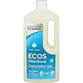 ECOS Free and Clear Automatic Dishwasher Gel, 40 fl oz