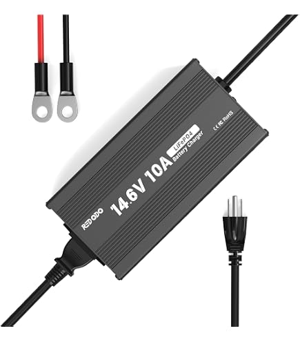 Enerpower Chargeur 6V LiFePO4 / Plomb 2S 1A Avec Pinces Crocodiles - Tension 7,2V