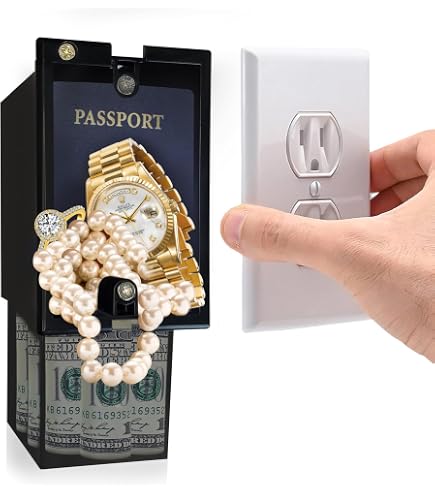 Boîte De Rangement Secrète En Forme De Chargeur - Lot De 5 - Pour Cacher Bijoux, Argent, Objets De Valeur