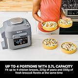 Ninja Speedi 10-in-1 Rapid Cooker Air Fryer 5.7L Sea Salt Grey ON400UK view 7
